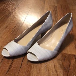 Calvin Klein Peep toe pumps